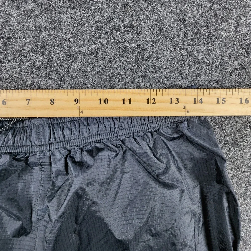 LL Bean Nylon Waterproof Rain Pants Mens Small Regular Black Ripstop  268268